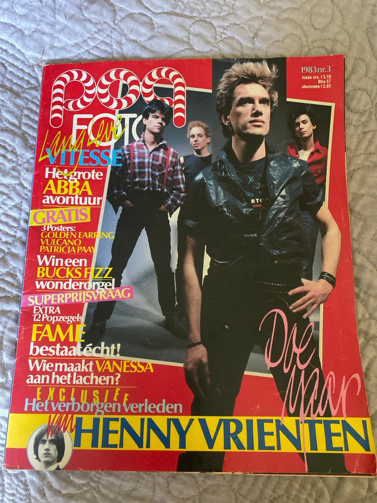 Pop foto 1980 nr 3 golden earring  patricia paay doemaar, Ophalen of Verzenden, Gelezen, Muziek, Film of Tv