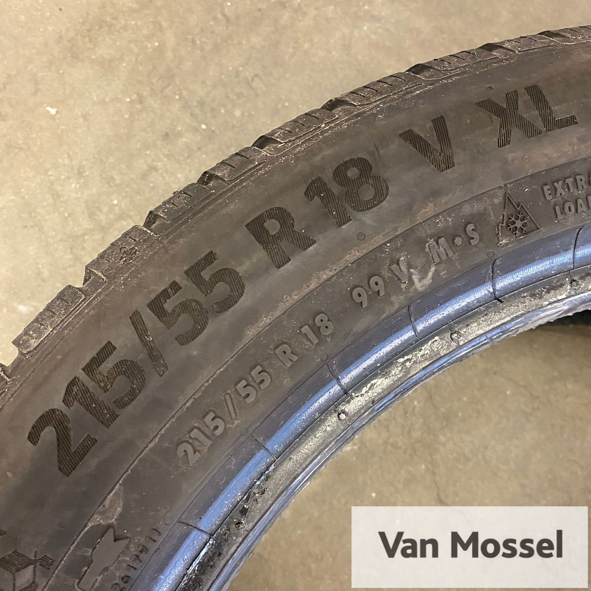 Continental WinterContact TS870P 215/55/R18 99V, Auto-onderdelen, Banden en Velgen, 18 inch, -, -, Band(en)