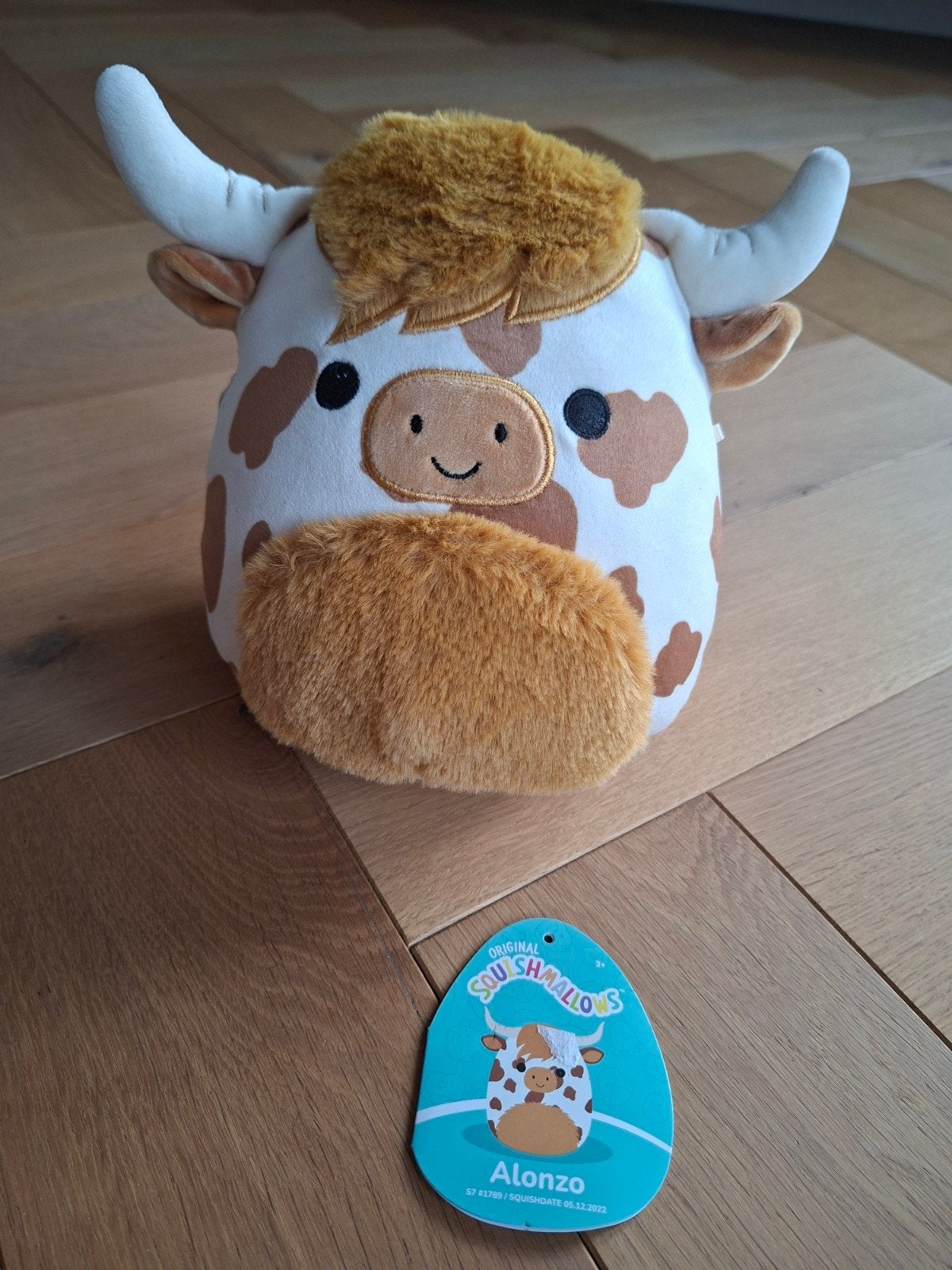 Squishmallow, Ophalen of Verzenden, Zo goed als nieuw, 6 jaar of ouder
