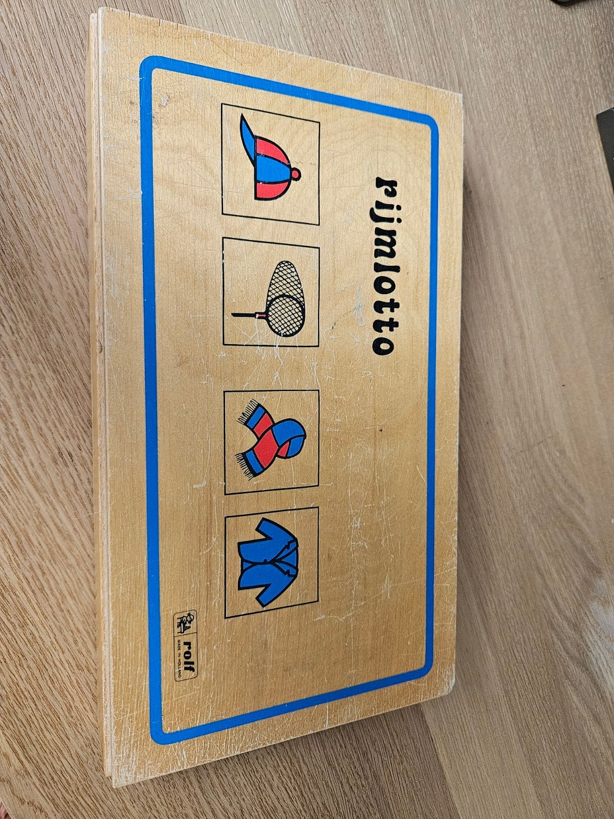 Rijmlotto Rolf - Educatief spel (mist enkele kaartjes), Kinderen en Baby's, Ophalen, Gebruikt, Taal en Lezen