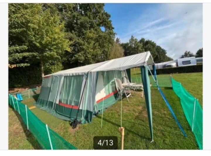 Trigano Vendome GL Vintage Vouwwagen - Goede Staat, Caravans en Kamperen, Vouwwagens, Ophalen, Trigano, Aanwezig, Tot en met 4