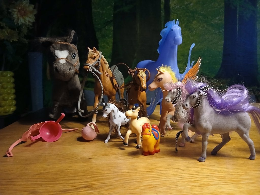 Speelgoed paarden, Ophalen of Verzenden, Gebruikt