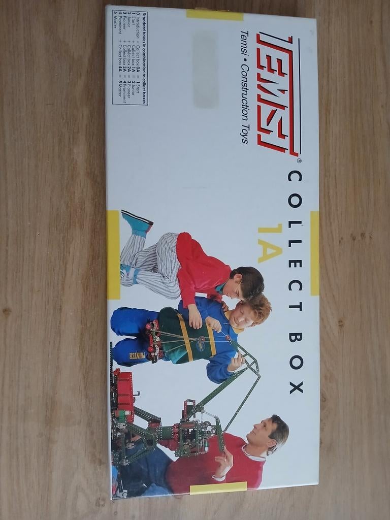 Vintage TEMSI Constructie Speelgoed Collect Box 1A, Ophalen of Verzenden, Zo goed als nieuw, Overige merken