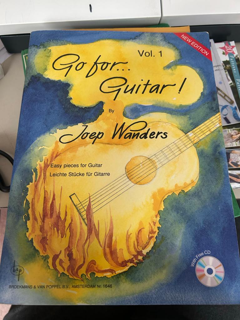 Go for... Guitar! Vol. 1 - Joep Wanders (incl. CD), Ophalen of Verzenden, Gebruikt, Overige typen