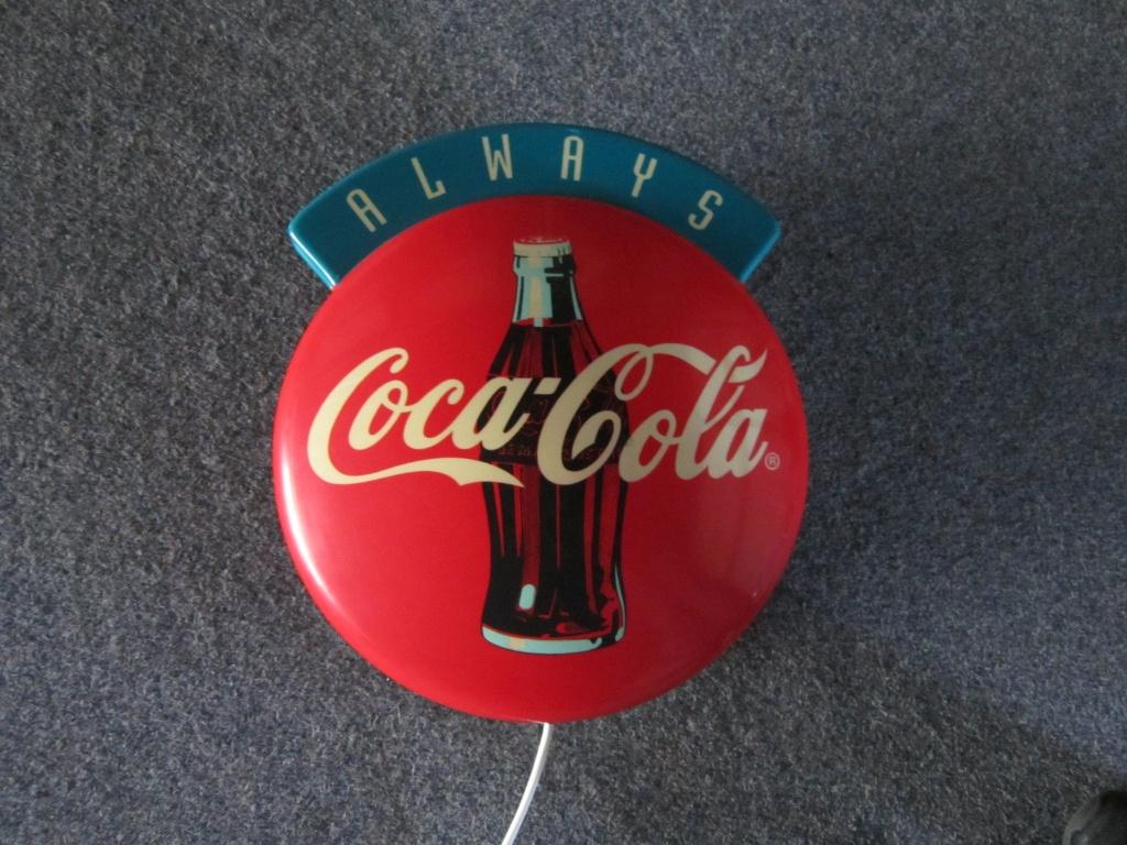 COCA COLA LAMP LICHTRECLAME, Verzamelen, Merken en Reclamevoorwerpen, Ophalen, Zo goed als nieuw, Lichtbak of (neon) lamp