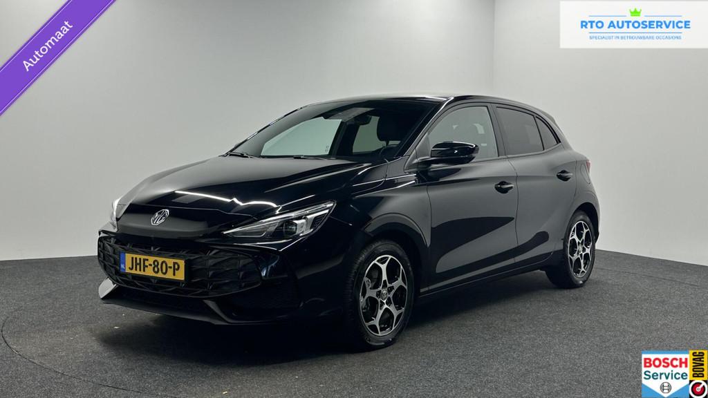 MG MG3 Hybrid+ 1.5 Hybrid+ Luxury CARPLAY NAVI LM 13000 KM., Auto's, MG, 4 cilinders, Met garantie (alle), 1283 kg, Leder en Stof