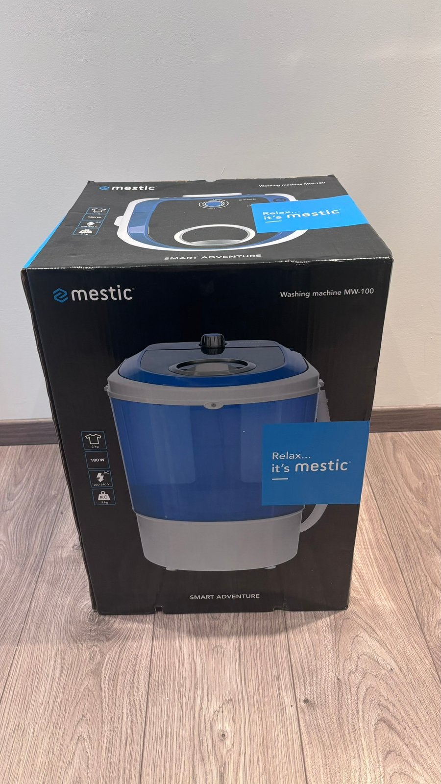 Mestic MW-100 campingwasmachine, Ophalen, Zo goed als nieuw