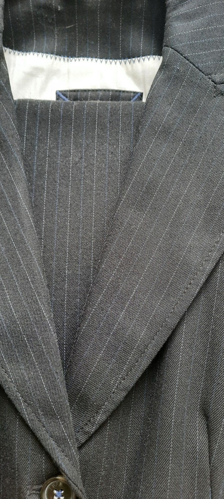 Esprit pak pantalon blazer jasje krijtstreep maat 38, Kleding | Dames, Jasjes, Kostuums en Pakken, Maat 38/40 (M), Kostuum of Pak