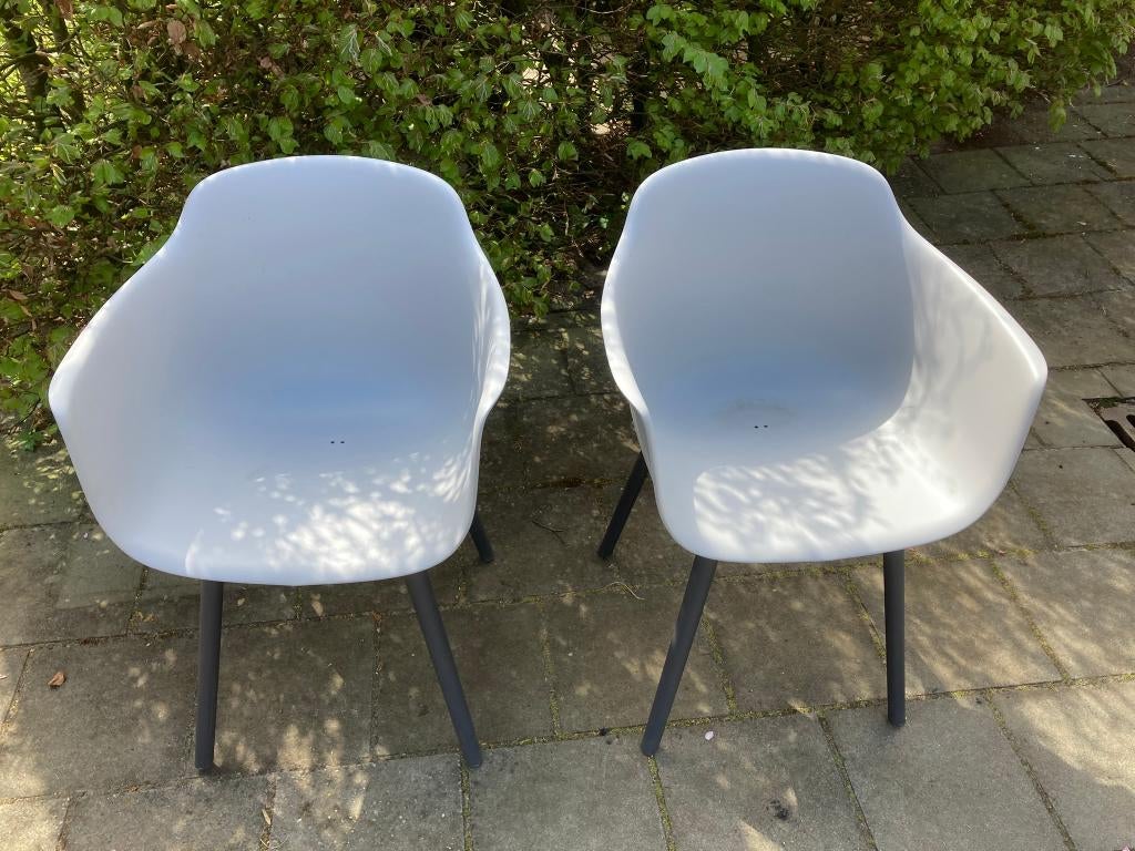 Kunststof tuinstoelen, Ophalen, Zo goed als nieuw, Kunststof
