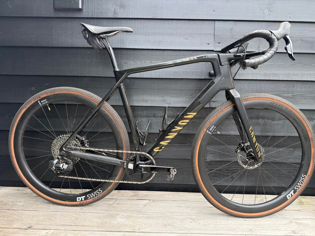 Canyon Grail CF SL8 Gold, Fietsen en Brommers, Fietsen | Racefietsen, Carbon, Zo goed als nieuw, Meer dan 20 versnellingen, 53 tot 57 cm