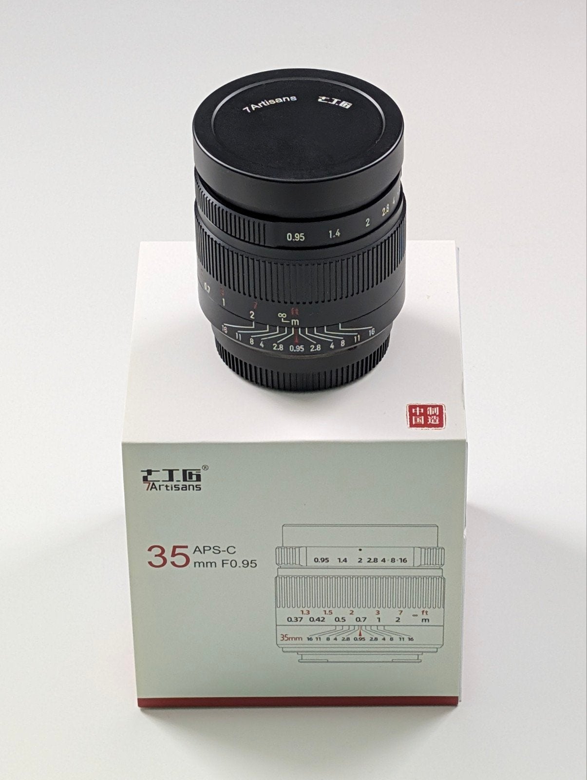 7Artisans 35mm F/0.95 Fujifilm X, Ophalen of Verzenden, Zo goed als nieuw, Standaardlens