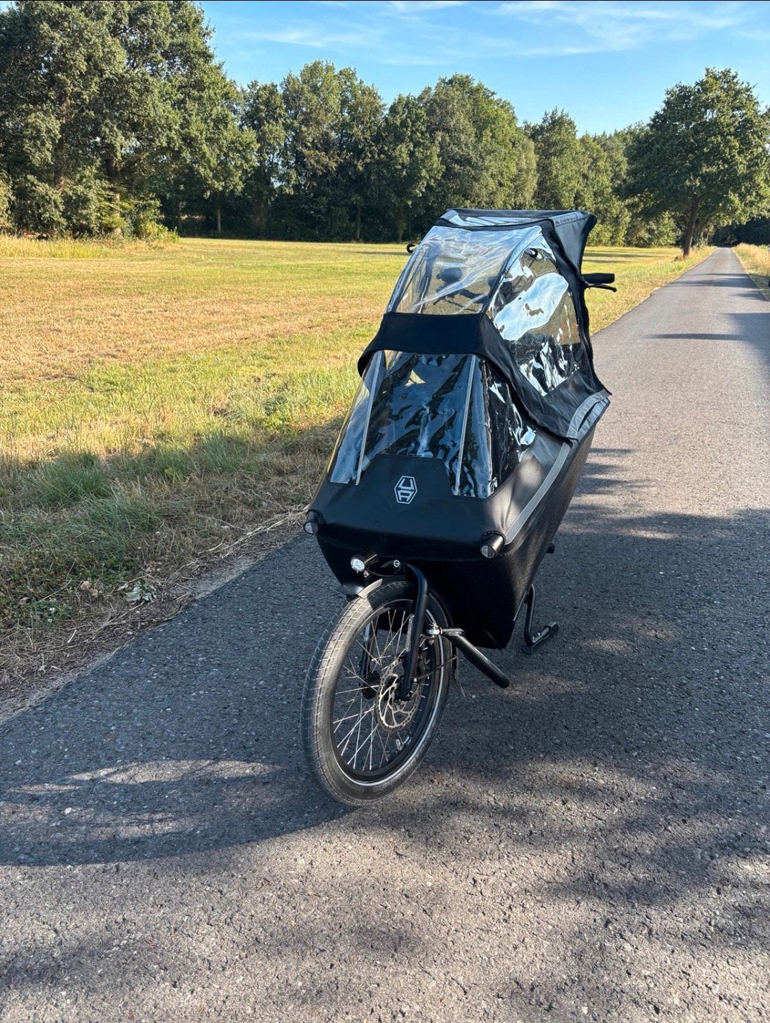 Bakfiets urban arrow performance line, 4 kinderen of meer, Zo goed als nieuw, Elektrisch, Schijfrem