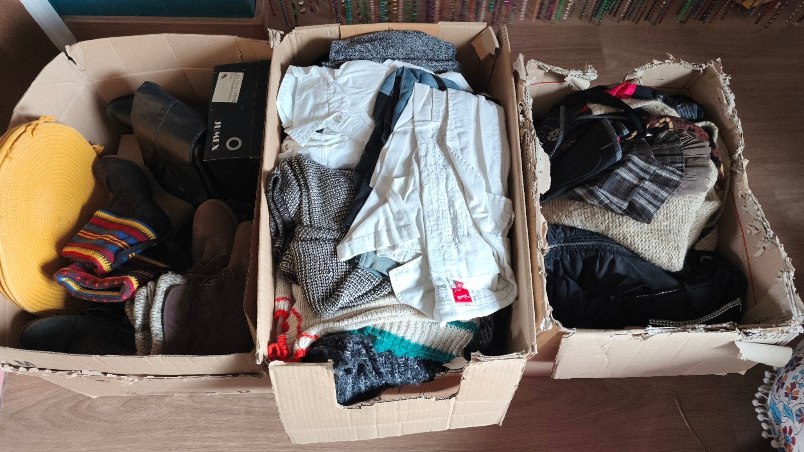 Partij kleding (36/38) en schoenen (39/40) - GRATIS, Ophalen, Zo goed als nieuw
