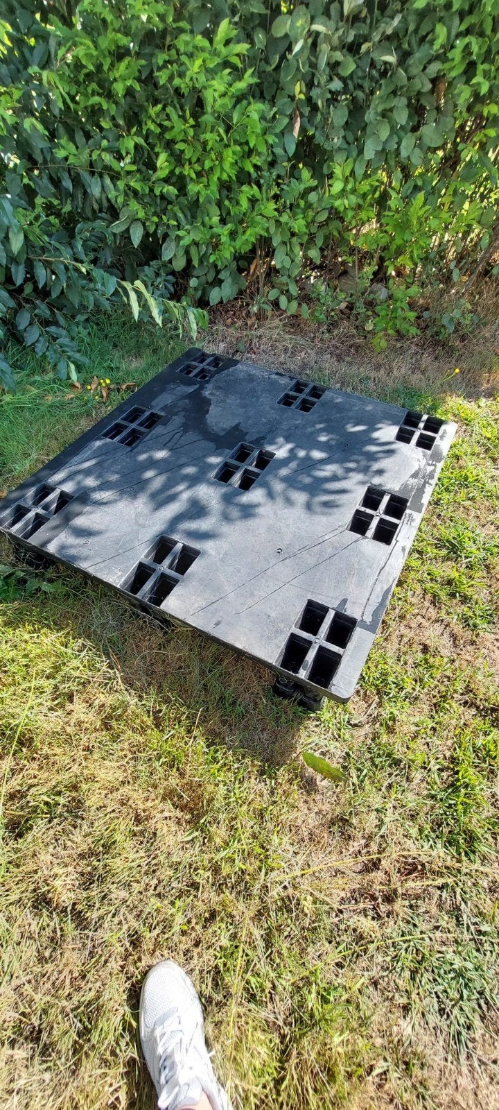 Kunstof Pallets 110x110 cm - 8 gemonteerd, 7 demontabel, Ophalen