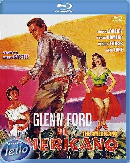 Blu-ray: The Americano (1955 Glenn Ford, Frank Lovejoy) ESOS, Ophalen of Verzenden, Zo goed als nieuw, Avontuur