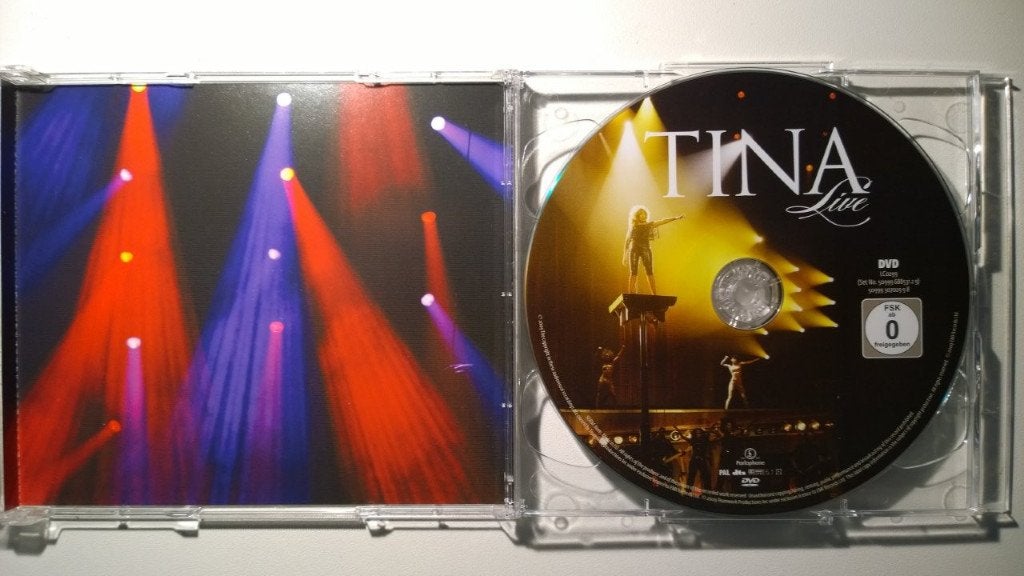 Tina Turner - Tina Live (CD + DVD), Inclusief DVD, Ophalen of Verzenden, Zo goed als nieuw, Poprock