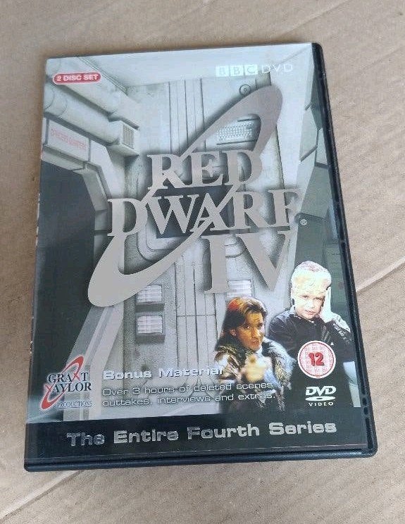 BBC 2 DVD set Red Dwarf, seizoen 4, scifi sitcom, Alle leeftijden, Boxset, Science Fiction en Fantasy, Ophalen of Verzenden