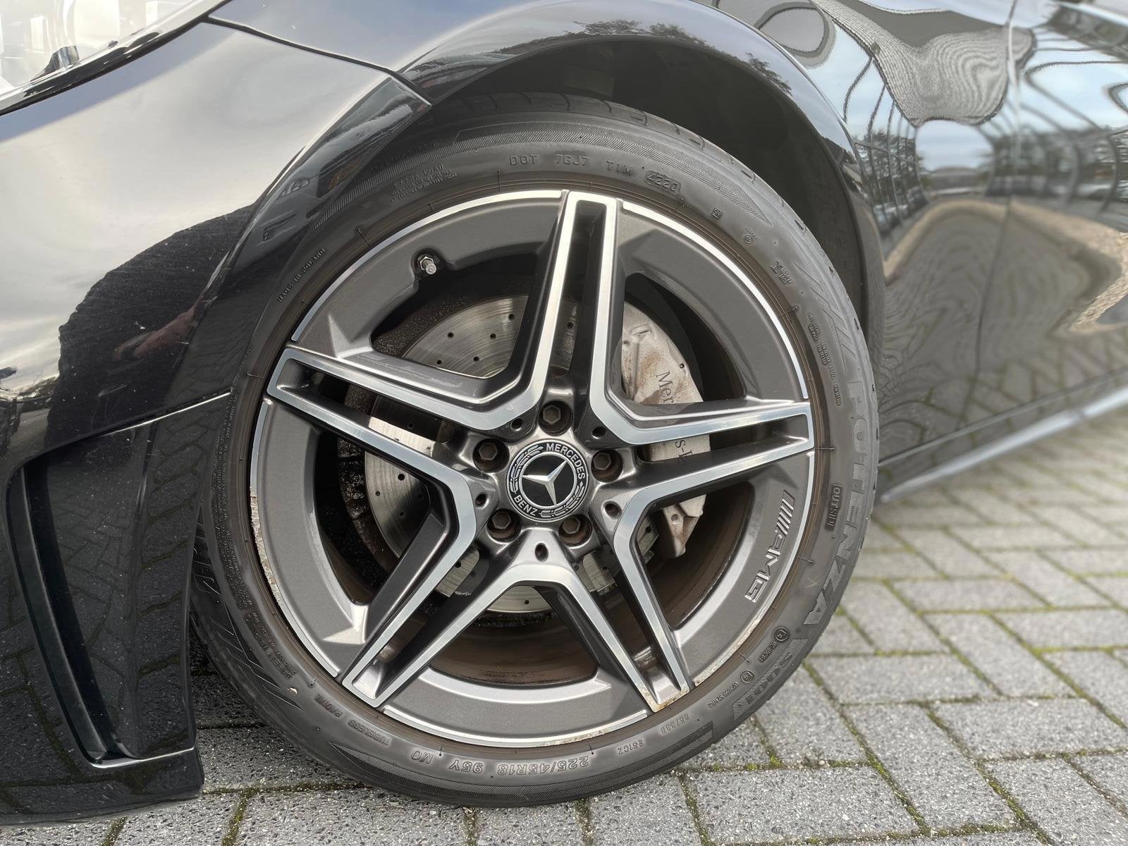Mercedes-Benz C-klasse Estate 180 Business Solution AMG | Au, Auto's, Automaat, Dealer onderhouden, Achterwielaandrijving, Gebruikt