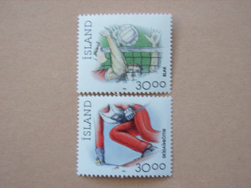 KZ   IJsland 760-761 Pf, Postzegels en Munten, Ophalen of Verzenden, IJsland, Postfris