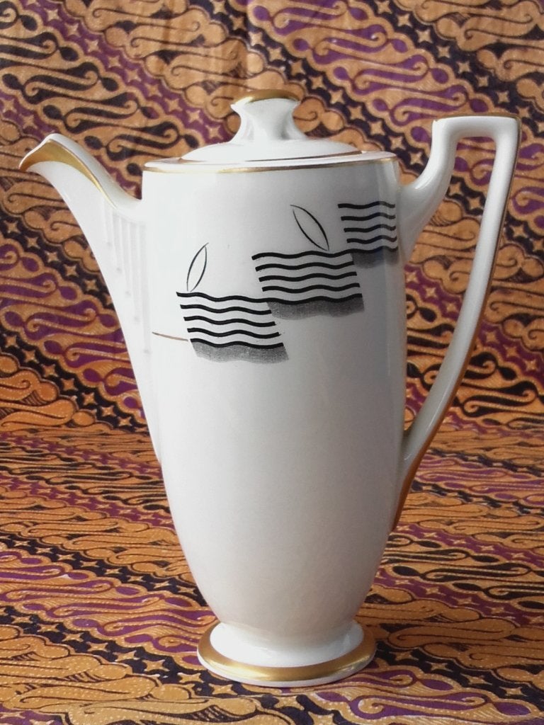 Mooie oude Engelse theepot Lido van Royal Doulton 19,5 cm., Ophalen of Verzenden