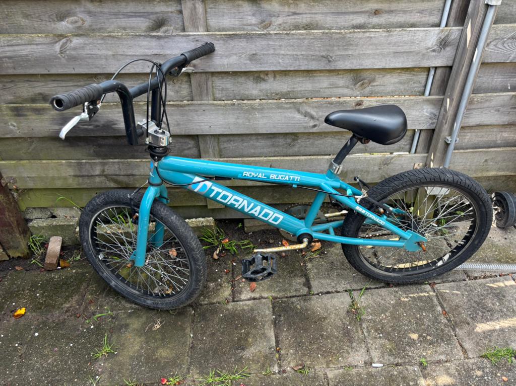 BMX fiets Royal Bugati Tornado, Gebruikt, Staal, Stuur 360° draaibaar, 20 tot 24 inch