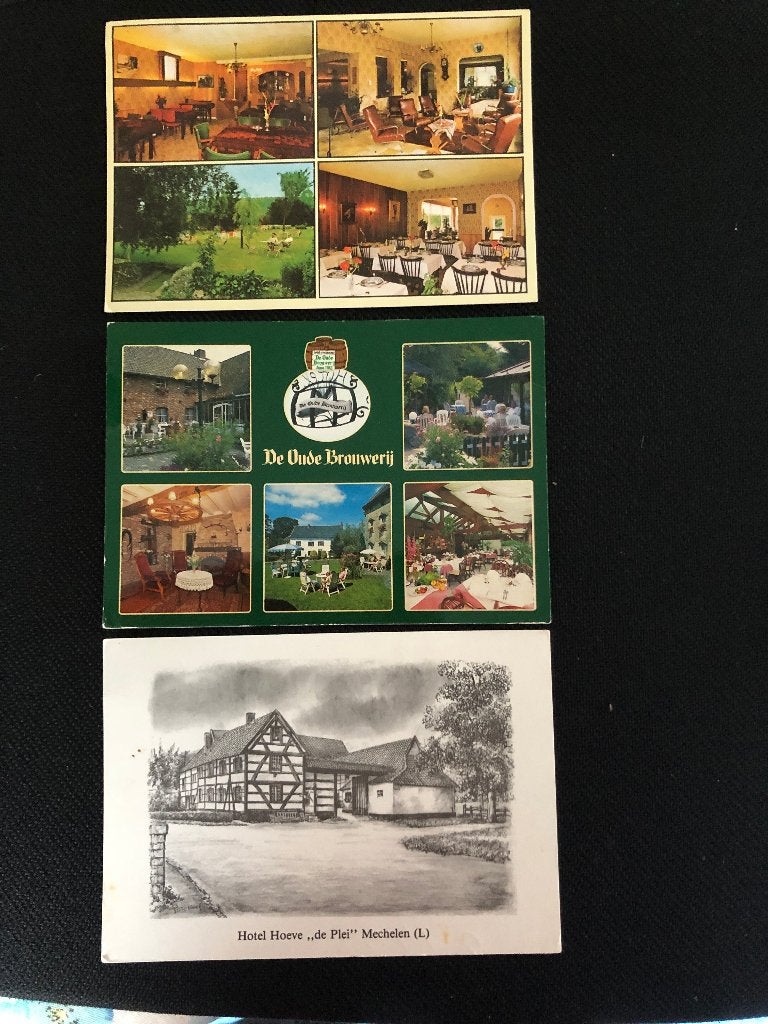 Ansichtkaarten Hotels en Restaurants Limburg per stuk bieden, Verzamelen, Ophalen of Verzenden, 1980 tot heden, Gelopen, Limburg