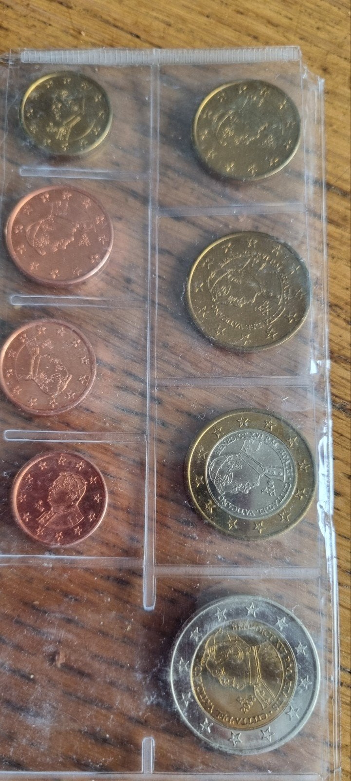 Euromuntenset Vaticaanstad 2008., Ophalen of Verzenden, Vaticaanstad, 2 euro