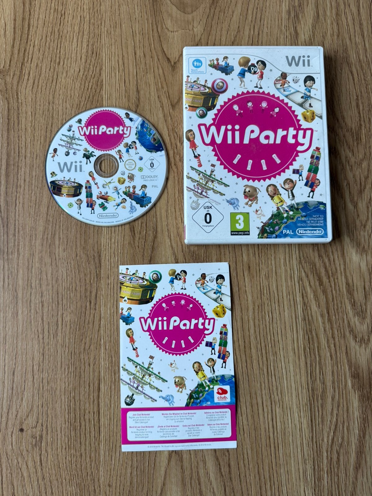 Wii Party WiiParty voor Nintendo Wii spel game, 3 spelers of meer, Ophalen of Verzenden, Zo goed als nieuw, Vanaf 3 jaar