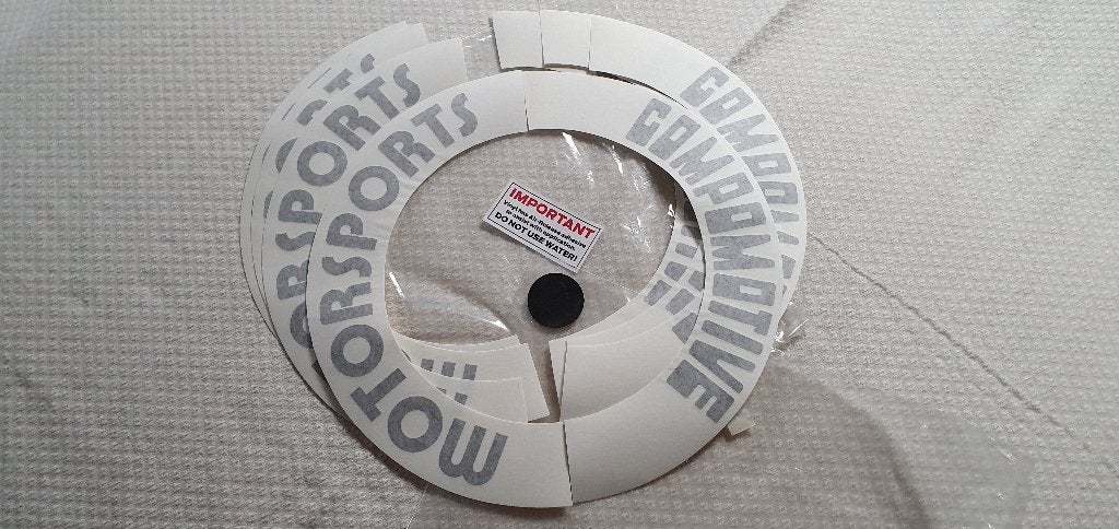 18” TH1882 Compomotive Motorsports Sticker Set (Nw., Ophalen of Verzenden