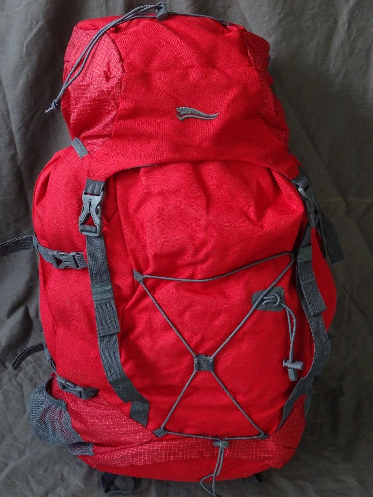 rugtas backpacker met regenhoes rugzak vakantie backpacken, Overige merken, 40 cm of meer, Ophalen of Verzenden, Zo goed als nieuw