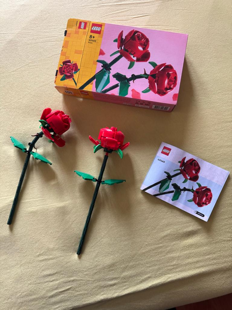 Lego 40460 Rozen - Compleet met doos en boekje, Ophalen of Verzenden, Zo goed als nieuw