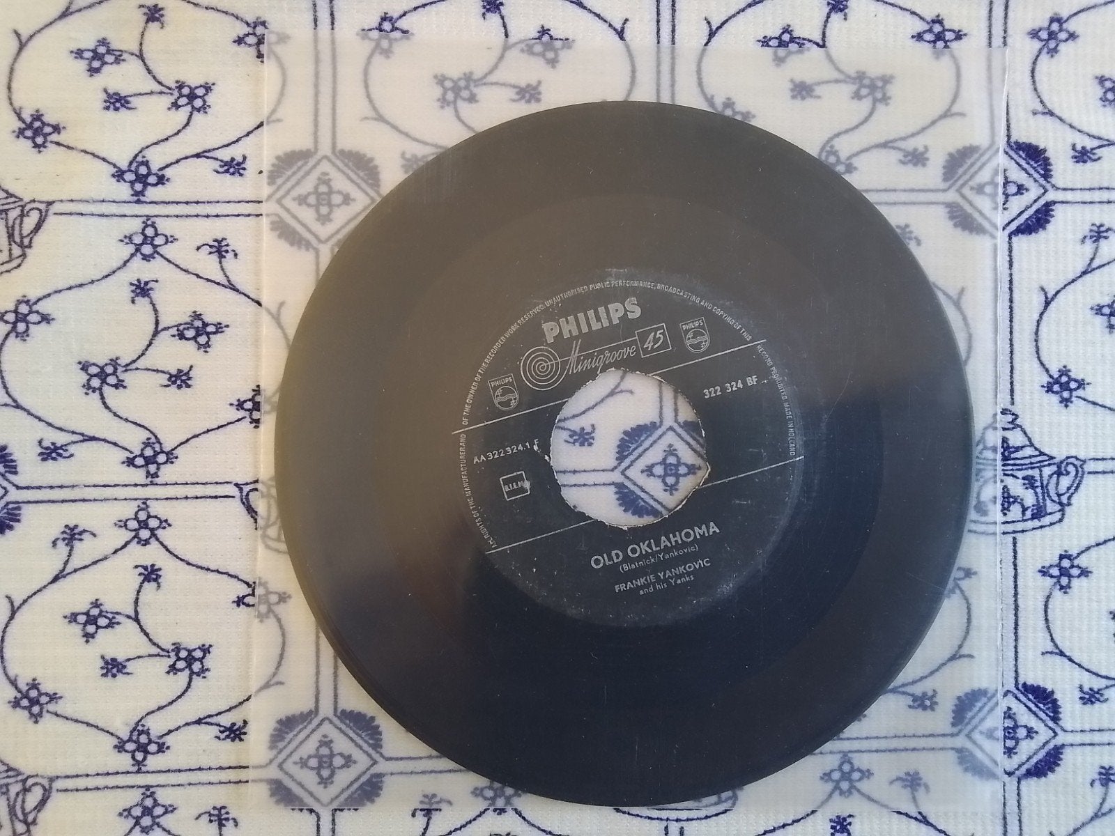 Frankie yankovic          Old Oklahoma, Ophalen of Verzenden, Zo goed als nieuw, 7 inch, Pop
