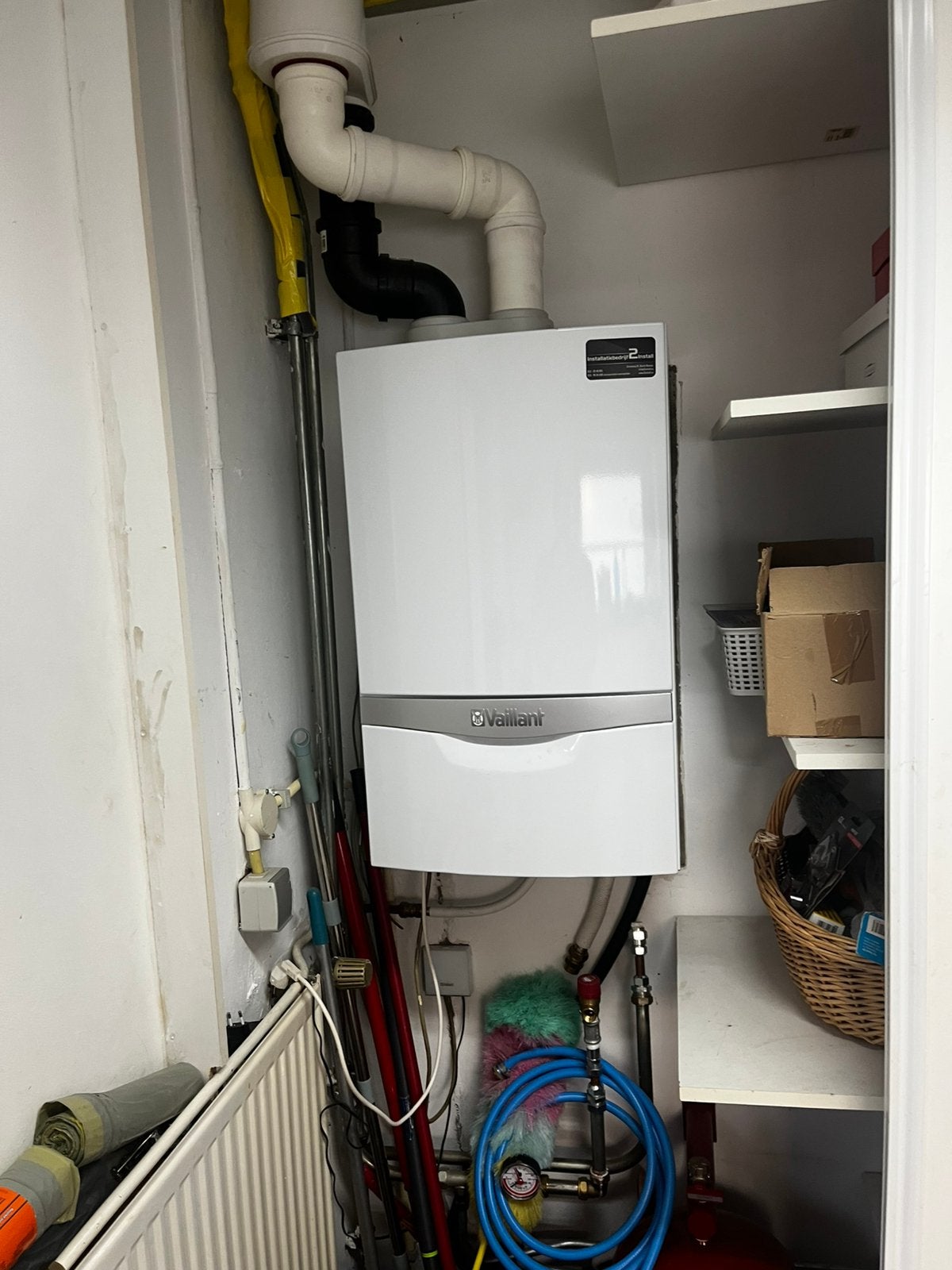 Te koop aangeboden Valliant cv ketel ecoTEC plus 30Kw HR, Onderhoud