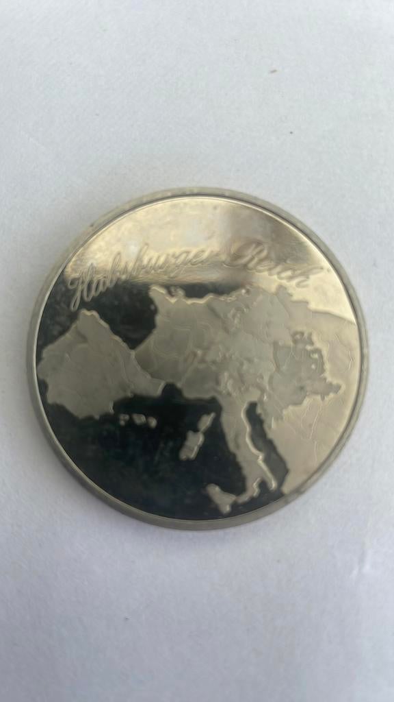 penning karel v 1500-1558 koning van het habsburger reich, Postzegels en Munten, Ophalen of Verzenden, Overige materialen
