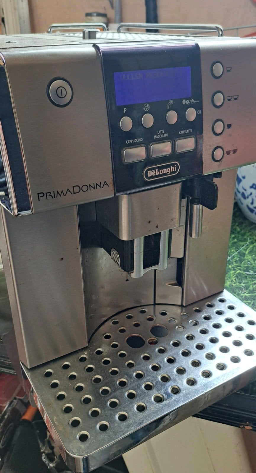 DeLonghi PrimaDonna espressomachine - Zelf testen, Ophalen, Gebruikt, Espresso apparaat, Onbekend