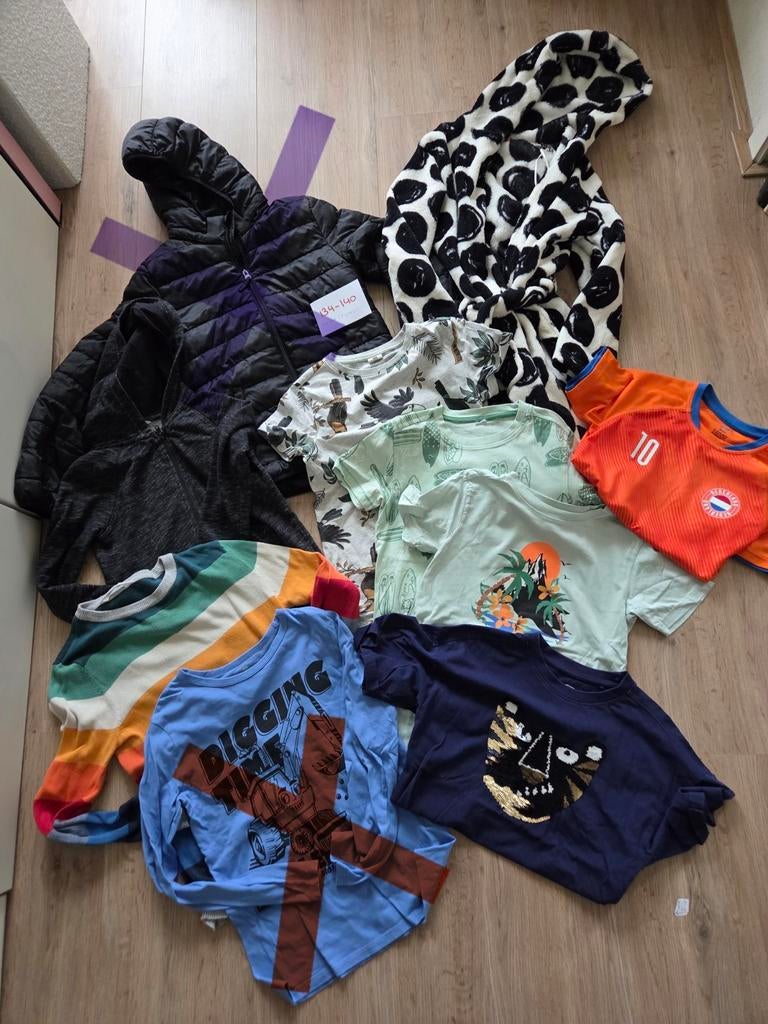 Kleding 134-140, als pakket of los te koop, Ophalen of Verzenden, Maat 134