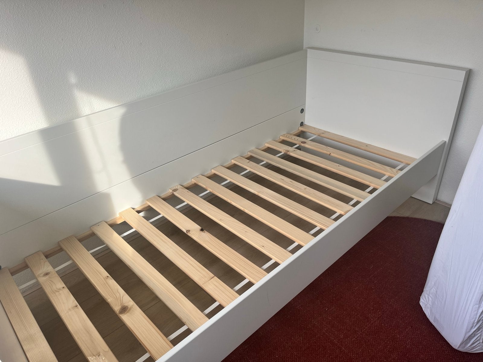Vipack Kajuitbed Lara - 90x200 cm, Ophalen, 90 cm, Eenpersoons, Wit