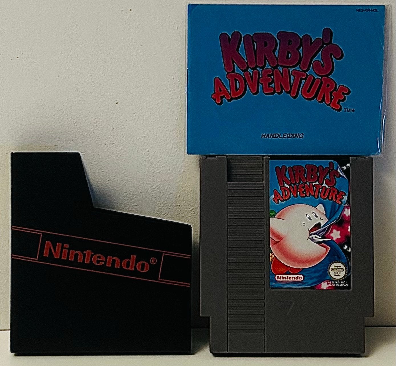 | Kirby’s Adventure + Handleiding |, Spelcomputers en Games, Games | Nintendo NES, Zo goed als nieuw, Avontuur en Actie, 1 speler