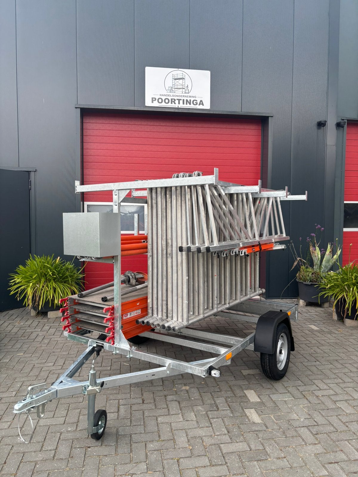 Altrex rolsteiger 9.2 m wh / 10.2 m wh te koop, Ophalen, Gebruikt, Poortingaverhuur@gmail.com, 5 meter of hoger