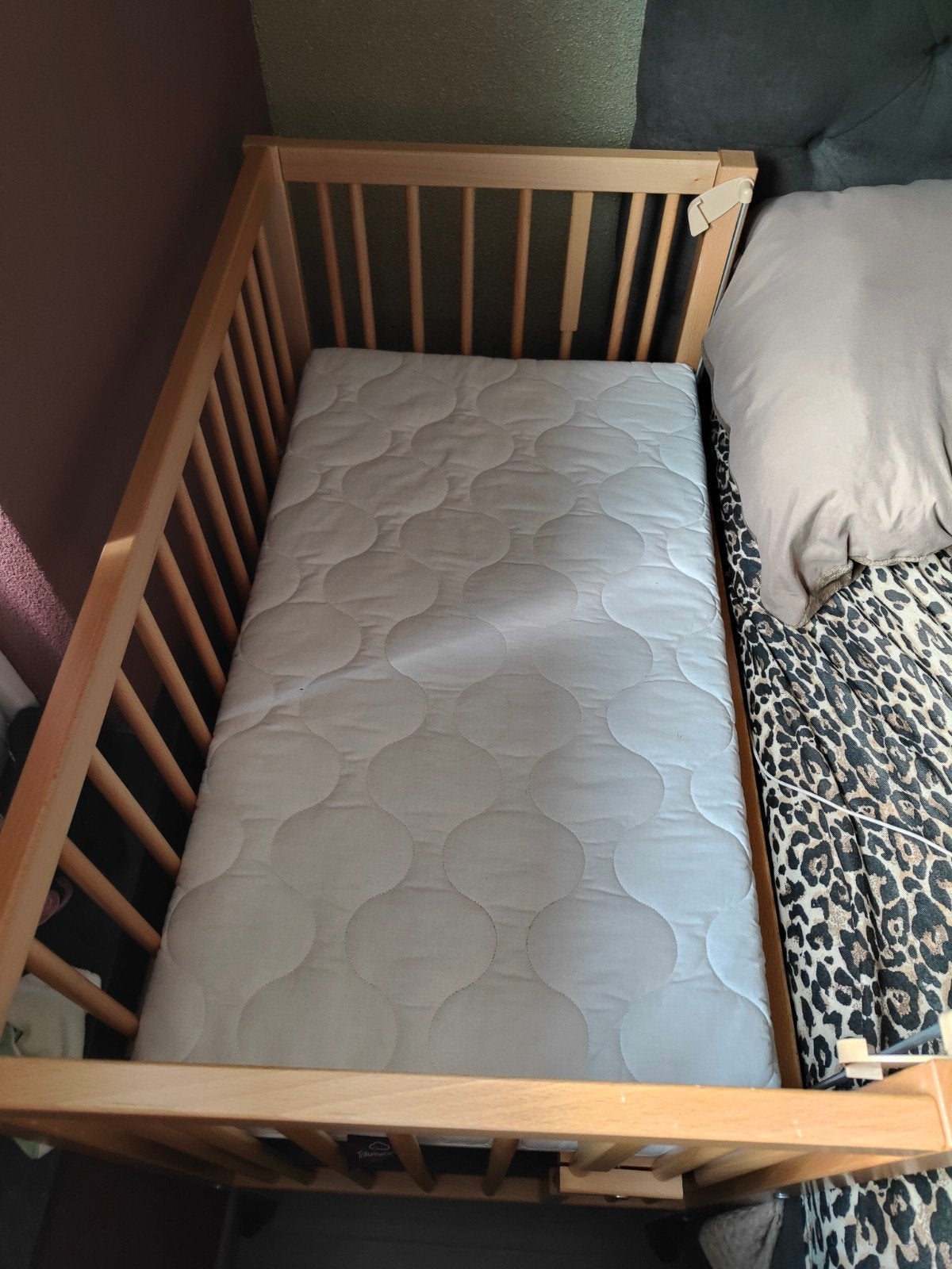 co sleeper, Kinderen en Baby's, Ophalen, Zo goed als nieuw, Minder dan 140 cm, Minder dan 70 cm