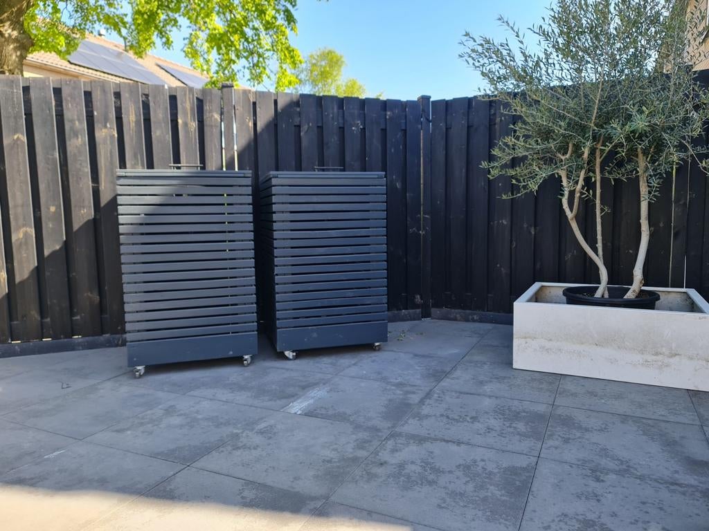 Robuust Design container ombouw 2 stuks, Ophalen, Nieuw, Hout, Containerberging