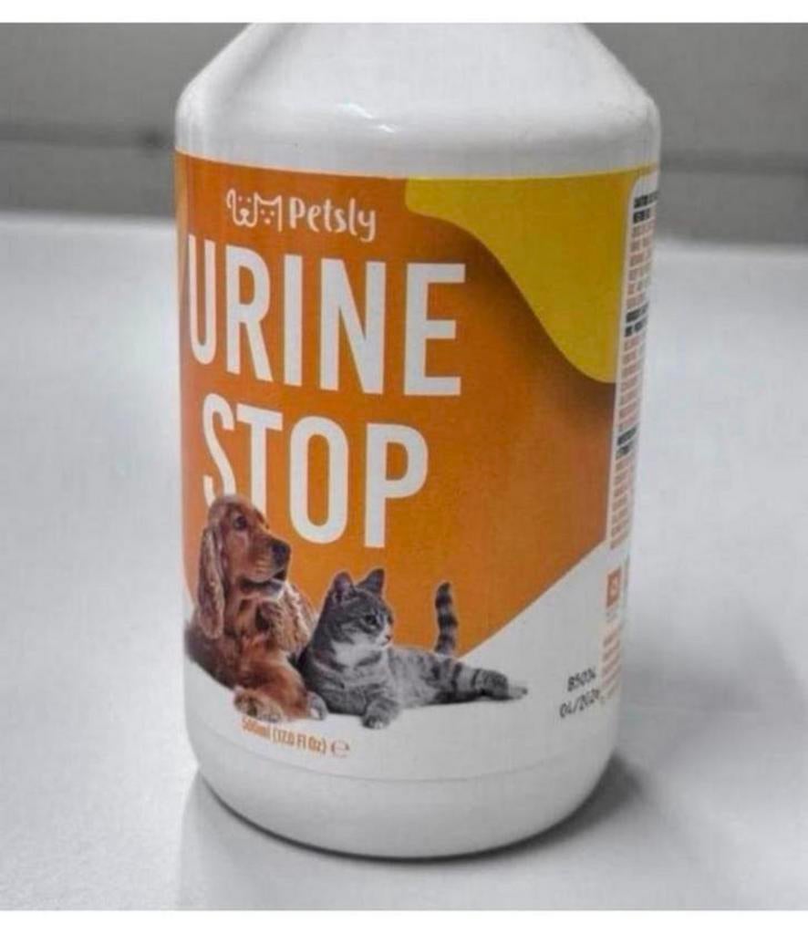 Petsly Urine Stop Spray Zindelijkheid puppy hond kat 500ml, Nieuw, Ophalen of Verzenden, H, H