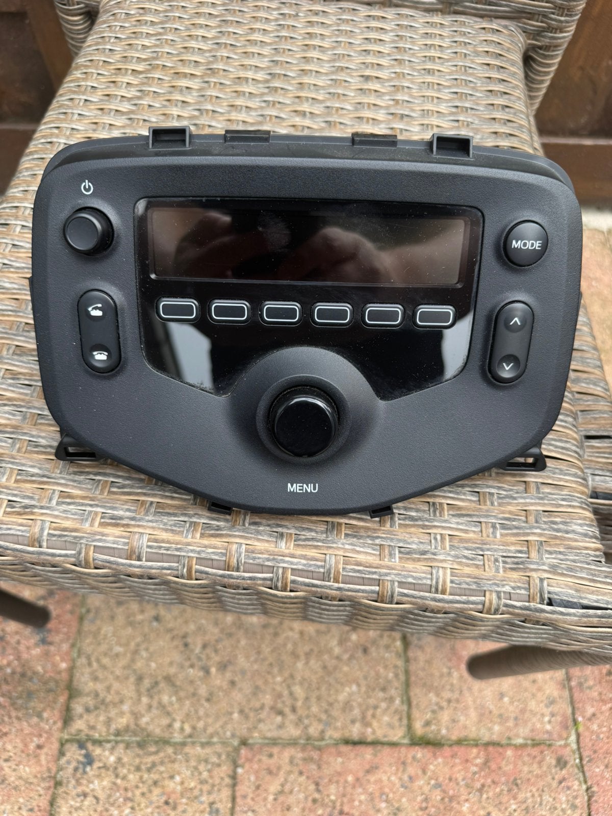Radio peugoet 108 c1 aygo, Auto diversen, Ophalen of Verzenden, Zo goed als nieuw