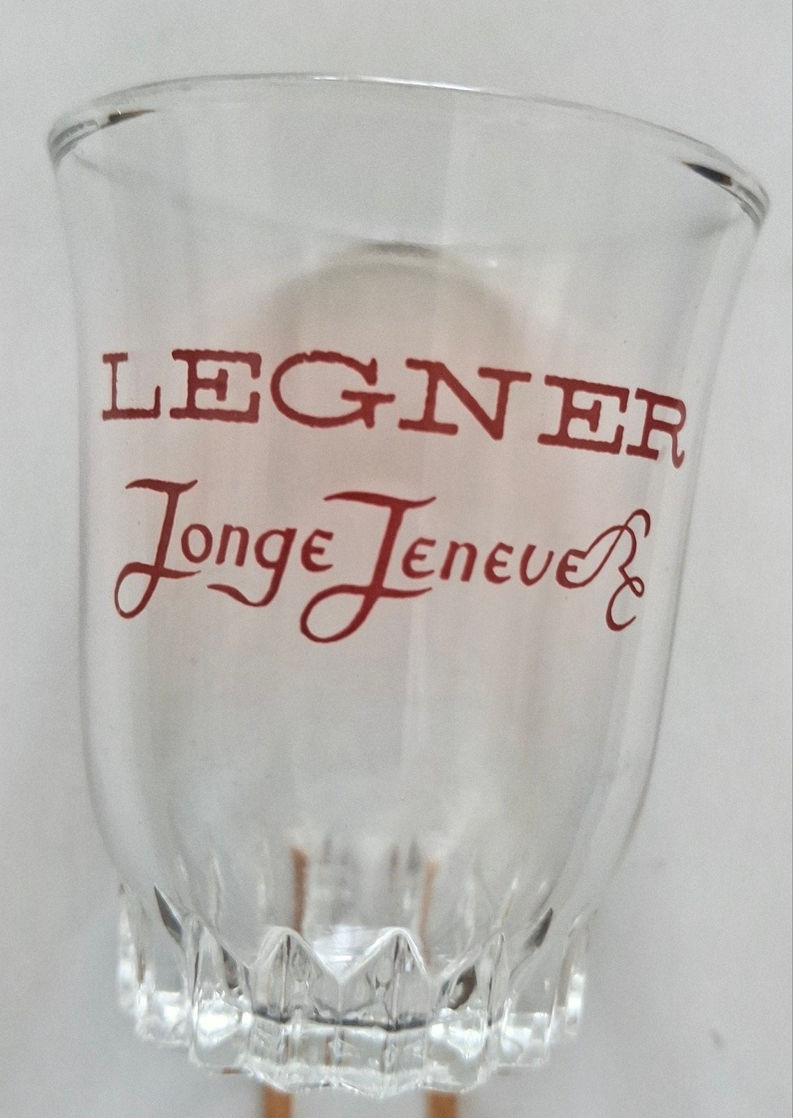 Legner Jonge Jenever (3), Verzamelen, Ophalen of Verzenden, Borrel- of Shotglas
