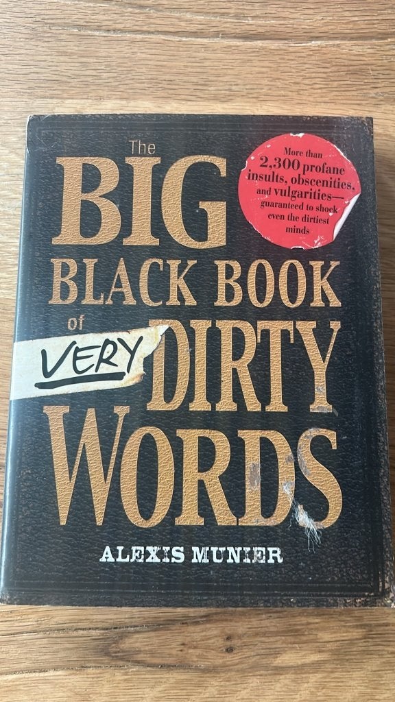 The Big Black Book of Very Dirty Words - Alexis Munier, Gelezen, Ophalen of Verzenden, Alexis Munier, Non-fictie