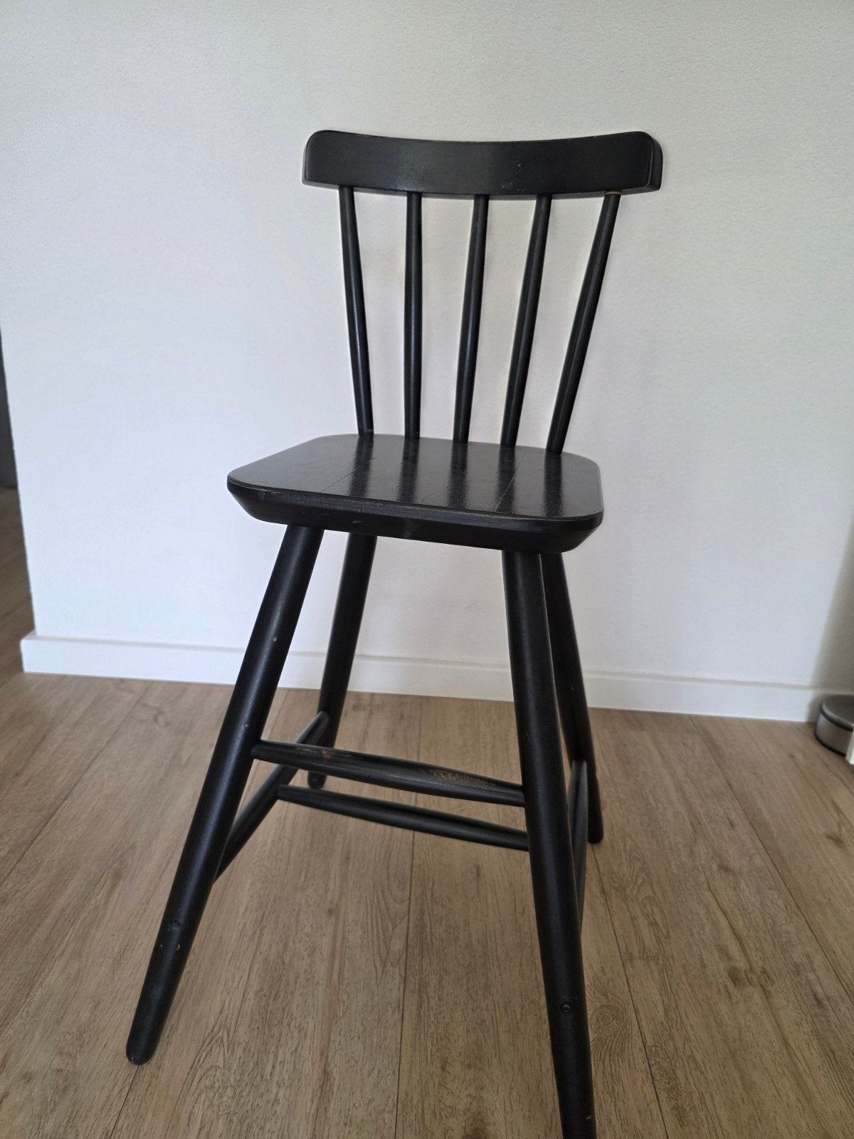 Kinderstoel eetstoeltje - zwart, Kinderen en Baby's, Kinderstoelen, Ophalen, Gebruikt, Overige typen