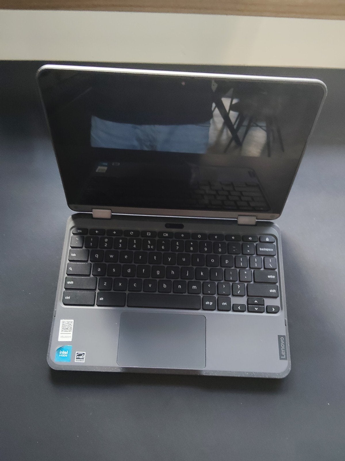 Lenovo 500e Chromebook Gen 3 - 2-in-1 Touchscreen, 4 GB of minder, Qwerty, Touchscreen, Ophalen of Verzenden