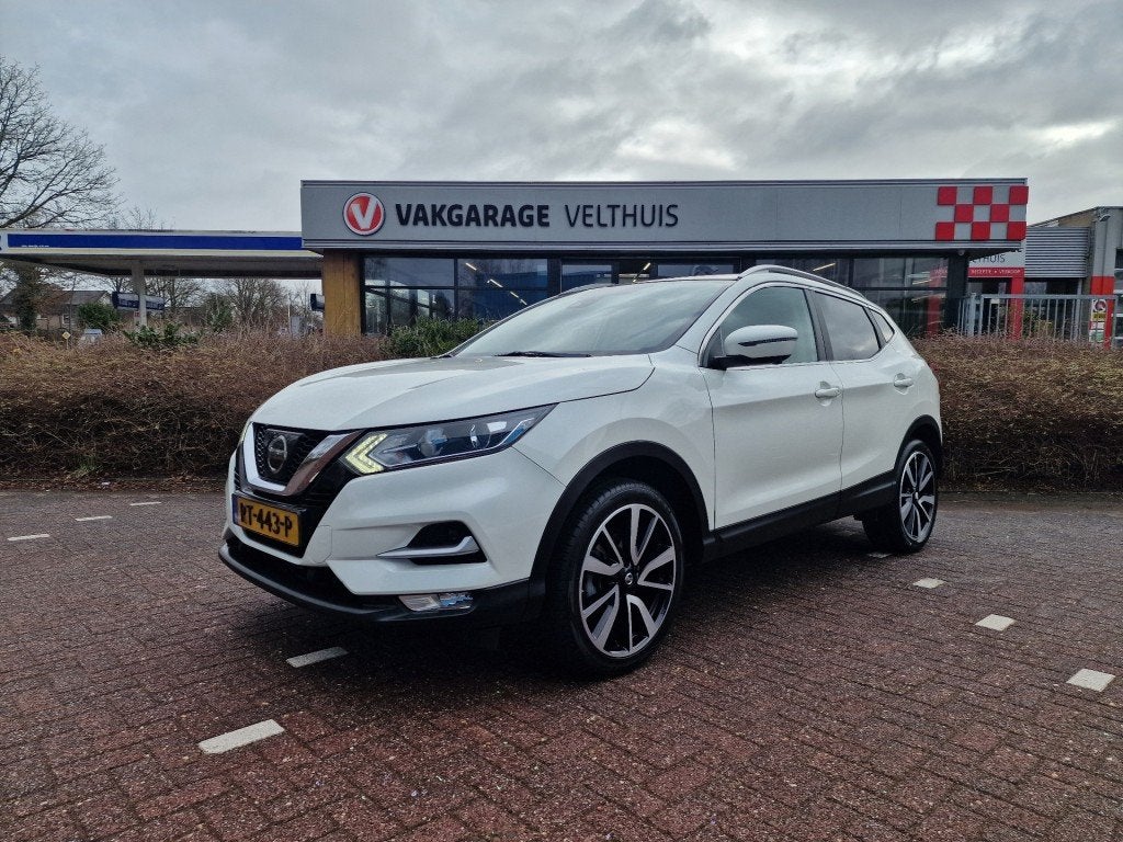 Nissan QASHQAI 1.2 N-CONNECTA Nieuwe automaatbak!, Auto's, Nissan, Gebruikt, 4 cilinders, 116 pk, Wit