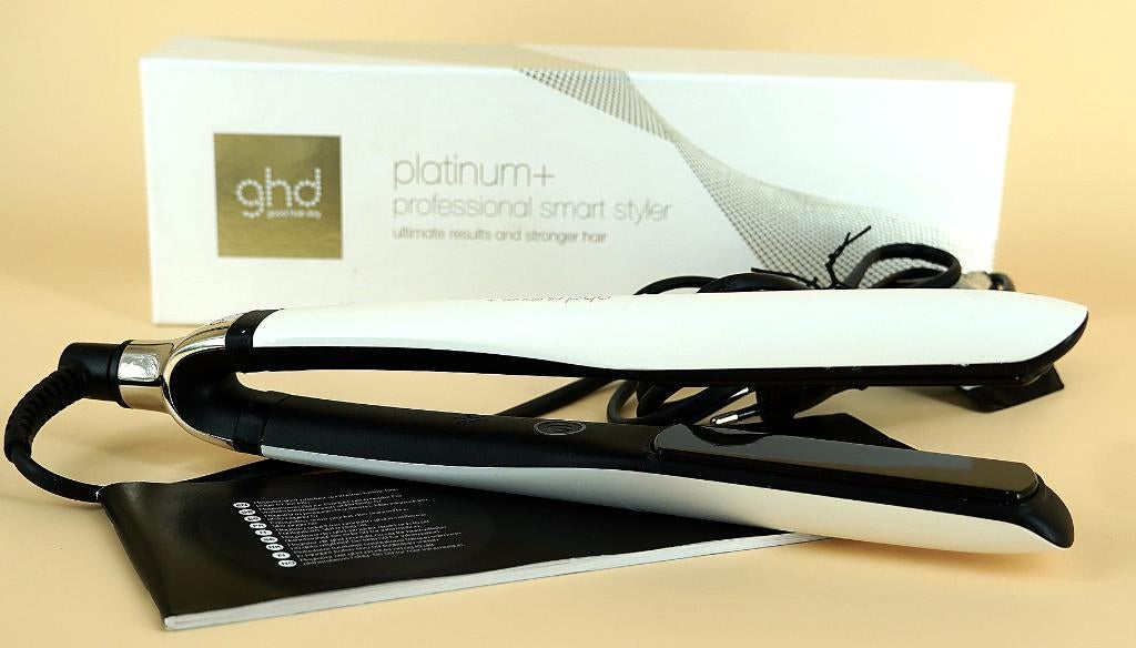 ghd Platinum+ profesional smart styler - WIT, GHD, ., Ophalen of Verzenden, Zo goed als nieuw