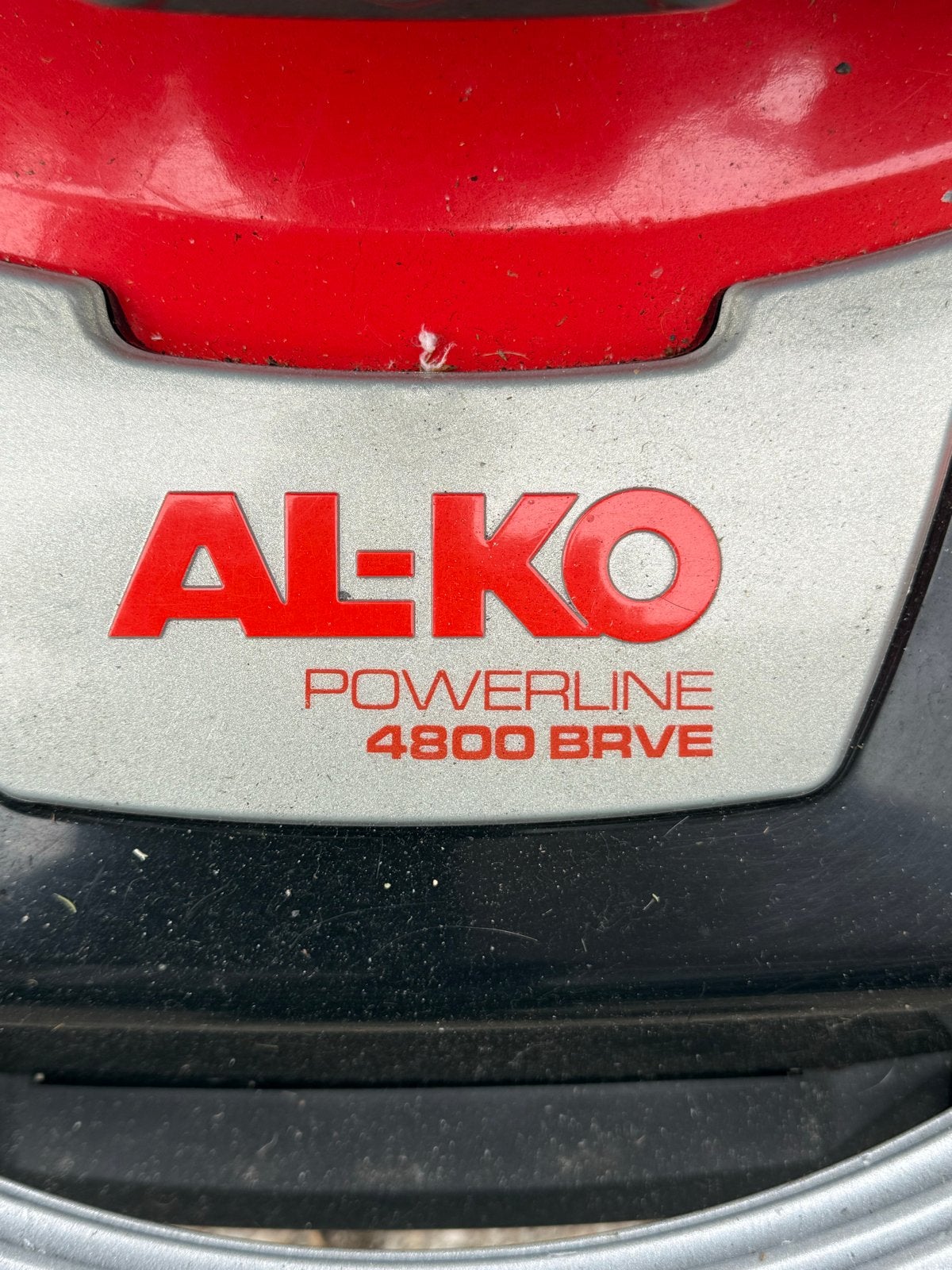 AL-KO Powerline 4800 BRVE Benzine Grasmaaier, Tuin en Terras, Grasmaaiers, Ophalen, Cirkelmaaier, Gebruikt, Elektrische starter